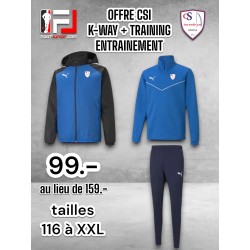 OFFRE KWAY + TRAINING...